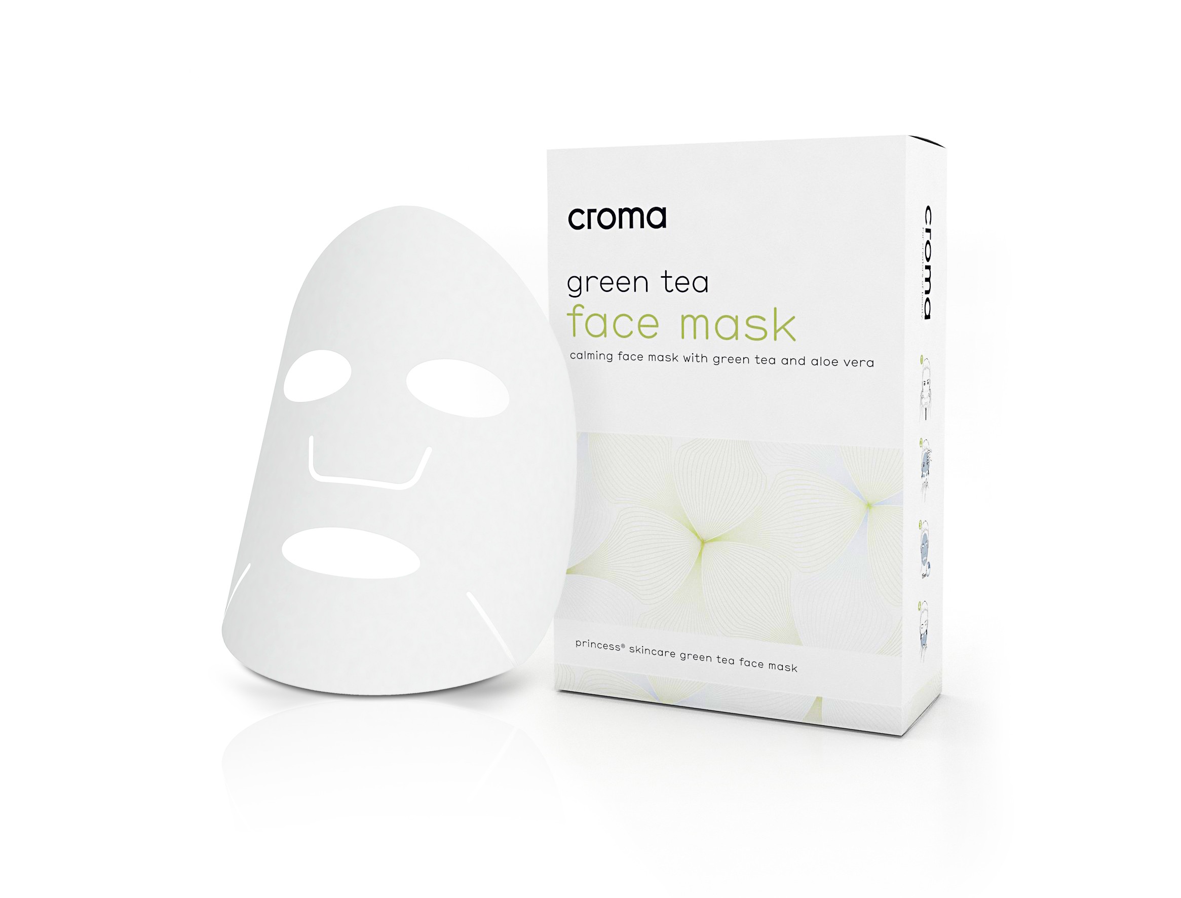 Princess Croma maska ​​so zeleným čajom (1 ks)