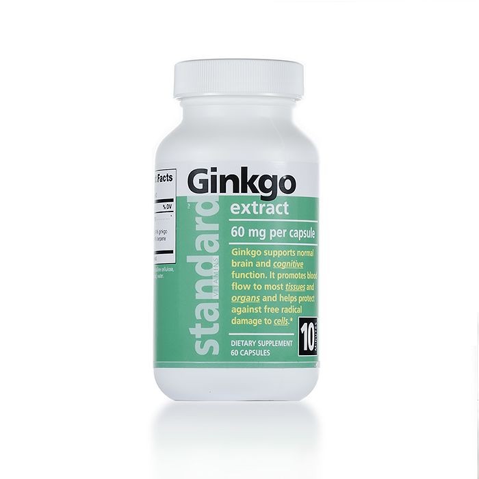 Ginkgo biloba 60 mg, 60 kapsúl